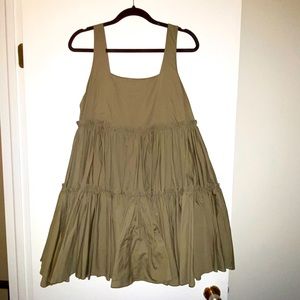 Mable olive green dress